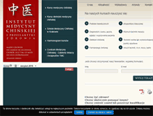 Tablet Screenshot of medycyna-chinska.com